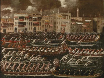 Regatta auf dem Canal Grande